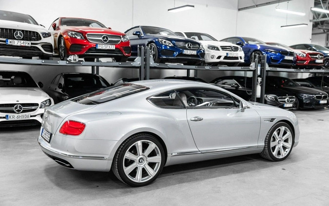 Bentley Continental GT cena 497000 przebieg: 41161, rok produkcji 2015 z Borek Wielkopolski małe 781